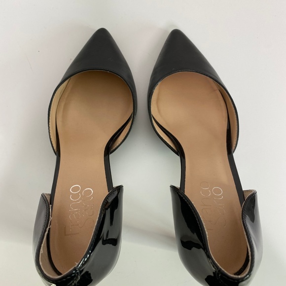 Franco Sarto Black Demille Kitten Heels - Picture 4 of 8